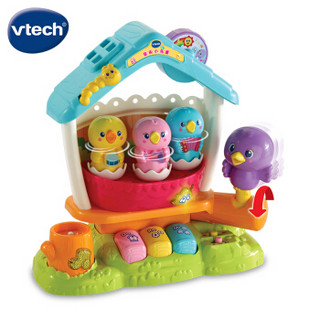伟易达（Vtech）音乐小鸟屋 儿童婴幼儿玩具男孩女孩 动物声光音乐小屋