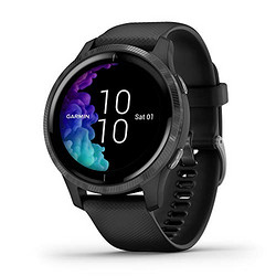 Garmin Venu, GPS Smartwatch with Bright Touchscreen Display, features Music,Black