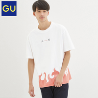 GU 极优 NARUTO 324210 男装短袖T恤短袖