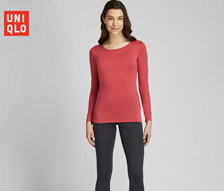 UNIQLO 优衣库 HEATTECH 418325 女士长袖T恤