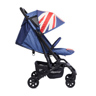 easywalker Mini Buggy XS 可折叠高景观四轮推车 牛仔蓝