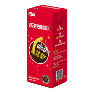 沃欧炭烧白咖啡饮料 即饮咖啡2400ml（200ml×12瓶装）炭烧风味