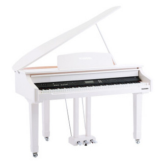 皇玛（HUANGMA）三角钢琴 商用小三角 HD-W086 白色