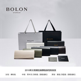 BOLON 暴龙 BJ3032 平光镜金丝圆框镜架 B12