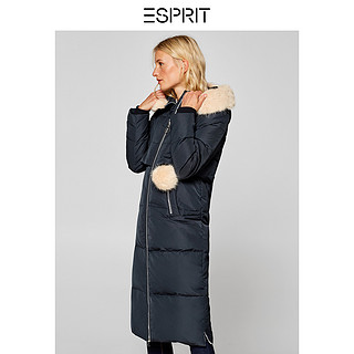 ESPRIT 埃斯普利特 108EE1G034 女士加厚高充绒超大毛领绒羽绒服