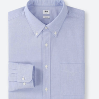 UNIQLO 优衣库 414559 牛津纺修身衬衫