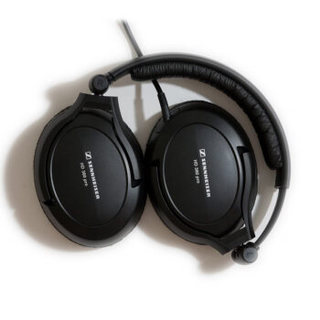 SENNHEISER 森海塞尔 HD380 PRO 耳罩式头戴式动圈有线耳机 黑色 3.5mm