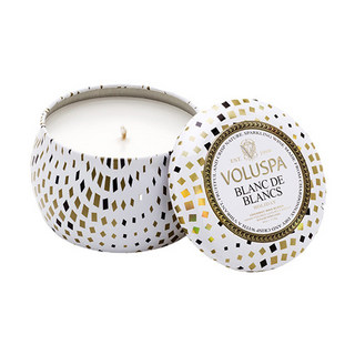 美国VOLUSPA-Holiday节日系列-金属装饰罐 双烛芯装饰罐 香薰蜡烛