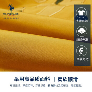 U.S. POLO ASSN.羽绒服男士2019秋冬新款连帽男款青年纯色时尚立领休闲外套男潮 6194117009 灰色 M