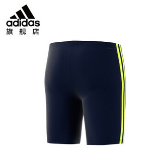 阿迪达斯 adidas 男士及膝泳裤 速干五分抗氯齐膝游泳裤 2XL DP7544