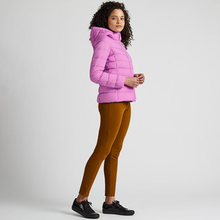 UNIQLO 优衣库 419777 女款高级轻型连帽羽绒服 桃红色