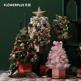 FlowerPlus 花加 仿真圣诞树套餐 60cm