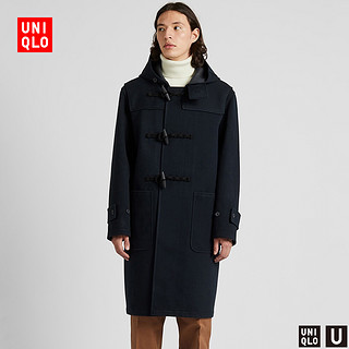 UNIQLO 优衣库 U系列 BLOCKTECH 420420 男士连帽大衣