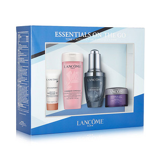 LANCOME 兰蔻 小样4件套（小黑瓶20ml+ 粉水50ml+ 防晒霜10ml +面霜15ml）