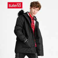 Baleno 班尼路 28837551 男士中长款羽绒外套