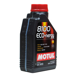 欧洲进口 摩特（Motul）全合成润滑油 8100 ECO NERGY  5W-30 SL级 1L