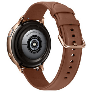 三星 Galaxy Watch Active2 锋芒金 户外智能手表（蓝牙通话/心率跟踪/运动监测/GPS定位）钢制44mm