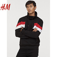 H＆M HM0567424 男士漏斗领卫衣