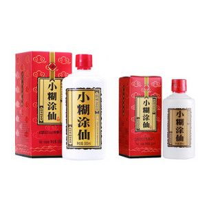 小糊涂仙 (普仙 52度 500ml 单瓶+普仙 52度 250ml  单瓶) 两瓶装