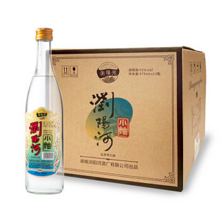 浏阳河 小曲酒  42度  清香型白酒 475ml*12瓶  整箱装