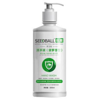 SEEDBALL 洗得宝抗菌洗手液家用 500ml