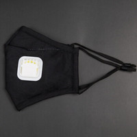 纪维希（Jiweixi）口罩 男女秋冬季防尘防护呼吸口罩个性保暖棉口罩 JWX901 黑色