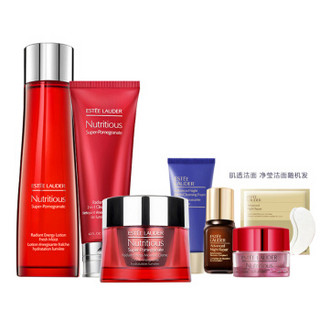 ESTEE LAUDER 雅诗兰黛 红石榴护肤三件套（洁面125ml+水200ml+晚霜50ml）