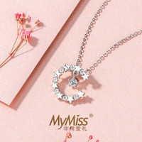 MyMiss 非常爱礼 镀铂金星星锆石项链