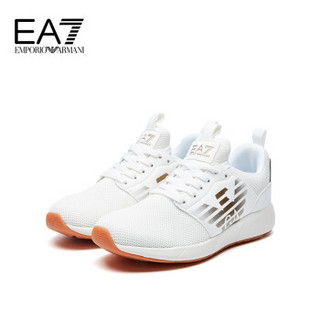 EA7 EMPORIO ARMANI 阿玛尼奢侈品19秋冬新款男女同款休闲鞋 X8X023-XCC05-19F WHITE-00001 10