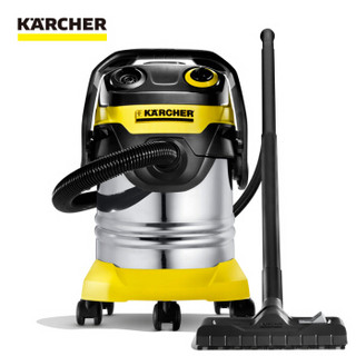  KARCHER卡赫 原装进口干湿吹三用大功率大吸力家用商用吸尘器桶式德国凯驰集团WD5豪华版