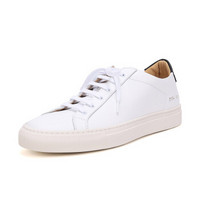 COMMON PROJECTS 男士白色皮革系带板鞋运动鞋 2154 0506 42码