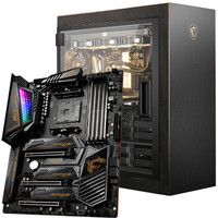 MSI 微星 MPG SEKIRA 500G 黑金佩龙斧 机箱 黑色