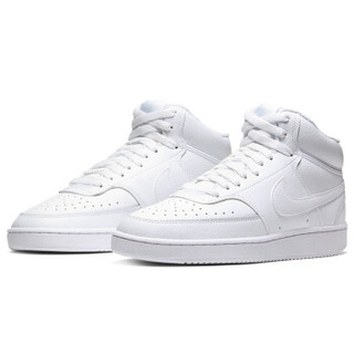 NIKE 耐克 女子 潮流 百搭 COURT VISION MID 板鞋 CD5436-100白色38码