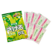 悠哈 UHA日本进口 萨可爱白葡萄味软糖4.7g*7*2包