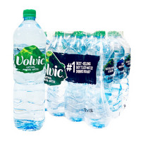 法国原装进口 富维克 （VOLVIC）天然矿泉水 整箱 1.5L*12瓶