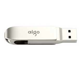 爱国者（aigo）256GB Lightning USB3.0 苹果U盘 U371 银色 苹果官方MFI认证 手机电脑两用