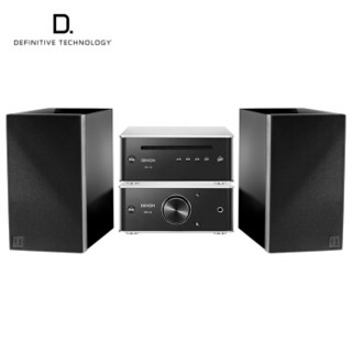 狄分尼提（Definitive Technology）D7+PMA-60+DCD50 2.0声道HIFI书架音箱套装专业发烧家用音响