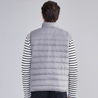 冬季保暖羽绒无袖背心外套ta19001 摩卡灰 185/100a