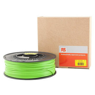 RS Pro欧时 8320289 3D 打印材料 绿色 2.85mm 3D 打印机熔丝耗材 个