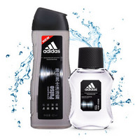 阿迪达斯 Adidas 激情香氛沐浴套装（激情香水50ml+激情沐浴露400ml）