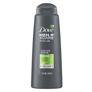 多芬(DOVE)洗发水 男士护理强韧洗发露净透清爽400ml