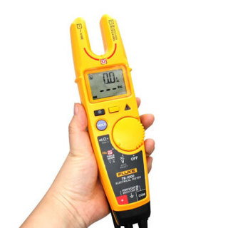 福禄克（FLUKE）T6-1000 非接触电压钳表高精度开口数字电流钳型表 电压电流通断测试仪 1000V