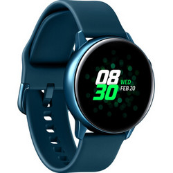 三星（SAMSUNG）Galaxy Watch Active 智能电话手表 男女款（生活防水/运动监测/移动支付/信息提醒）黛青
