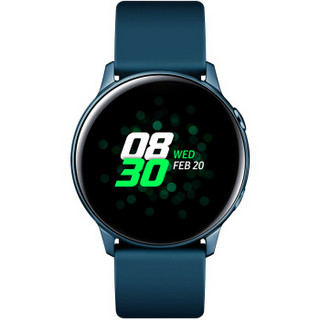 三星（SAMSUNG）Galaxy Watch Active 智能电话手表 男女款（生活防水/运动监测/移动支付/信息提醒）黛青