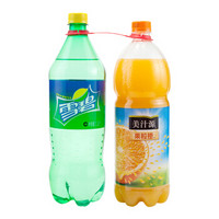 可口可乐 +果粒橙可口可乐组合装 1.25L*2瓶