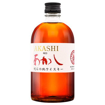 akashi明石40度红标威士忌500ml