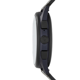 阿玛尼 Emporio Armani 新品手表第5代智能触屏腕表运动男独立GPS定位心率监测快充 长续航钢带ART5020