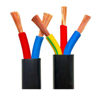 豪迈 电缆RVV2*4mm   电线电缆足米国标纯铜   100米/盘