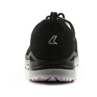 LOWA 德国 户外越野跑步透气运动鞋 INNOX EVO Q3 L进口女款低帮 L320700 黑色/淡紫色 36.5