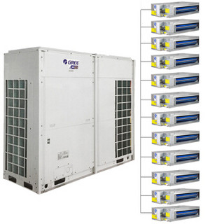 格力（GREE）GMV系列  一拖十二 一级能效变频 包安装 商用中央空调GMV-900W/A
